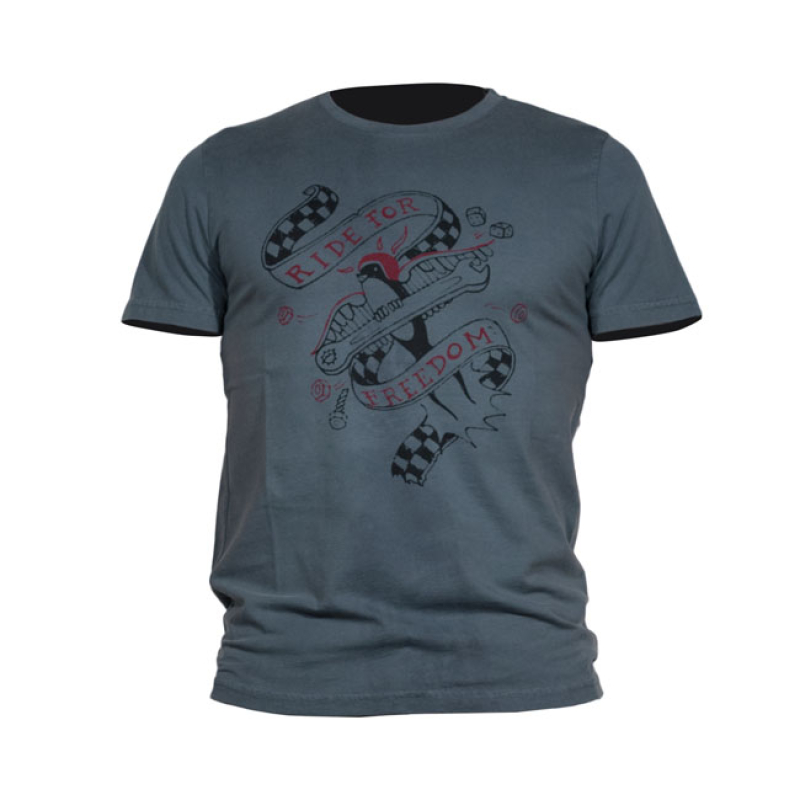 DMD T-SHIRT SWALLOW ANTHRACITE GREY 539269