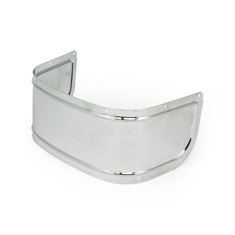 LOWER FRONT FENDER TRIM. CHROME CUSTOM REPLACEMENT FOR THE OEM FENDER 540038