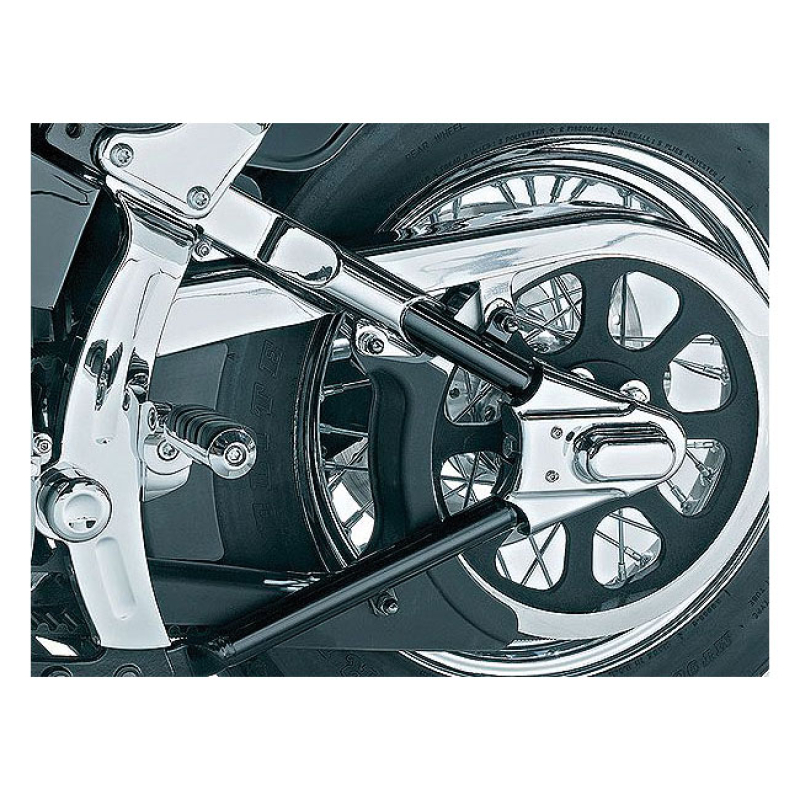 KURYAKYN, BOOMERANG COVERS. CHROME ONE OF THE MOST POPULAR SOFTAIL ACC 541003