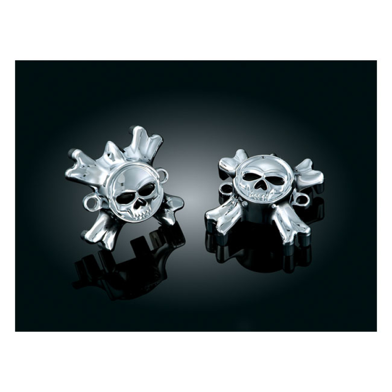 KURYAKYN, ZOMBIE EMBLEMS FOR GRIPS WITH THROTTLE BOSS ONLY. FITS ZOMBI 541422