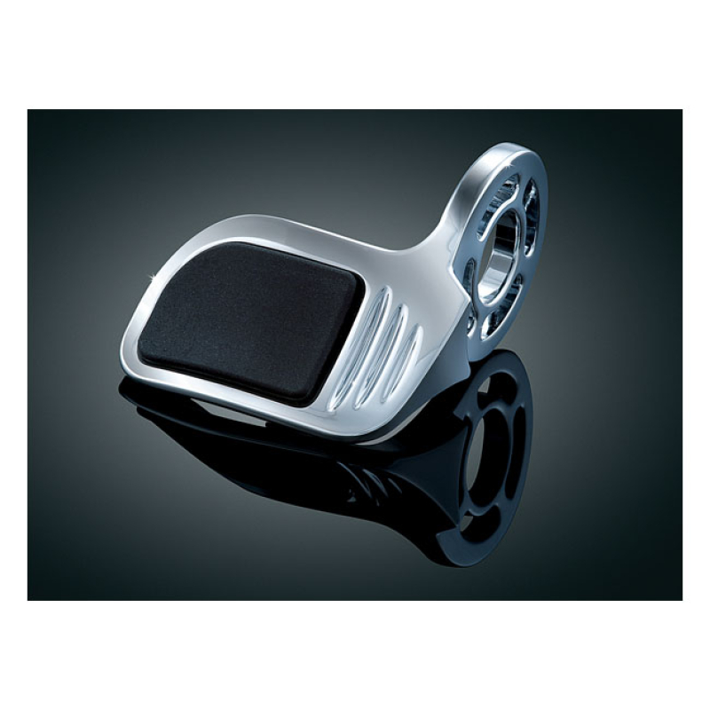 KURYAKYN, ISO CONTOURED THROTTLE BOSS. RIGHT, CHROME LESS FATIGUE IN C 541610