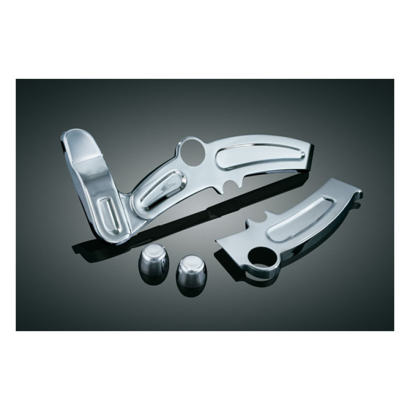 KURYAKYN, BOOMERANG COVERS. CHROME ONE OF THE MOST POPULAR SOFTAIL ACC 541664