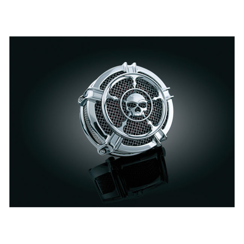 KURYAKYN, HI-FIVE MACH 2 AIR CLEANER KIT. CHROME/ZOMBIE 541701