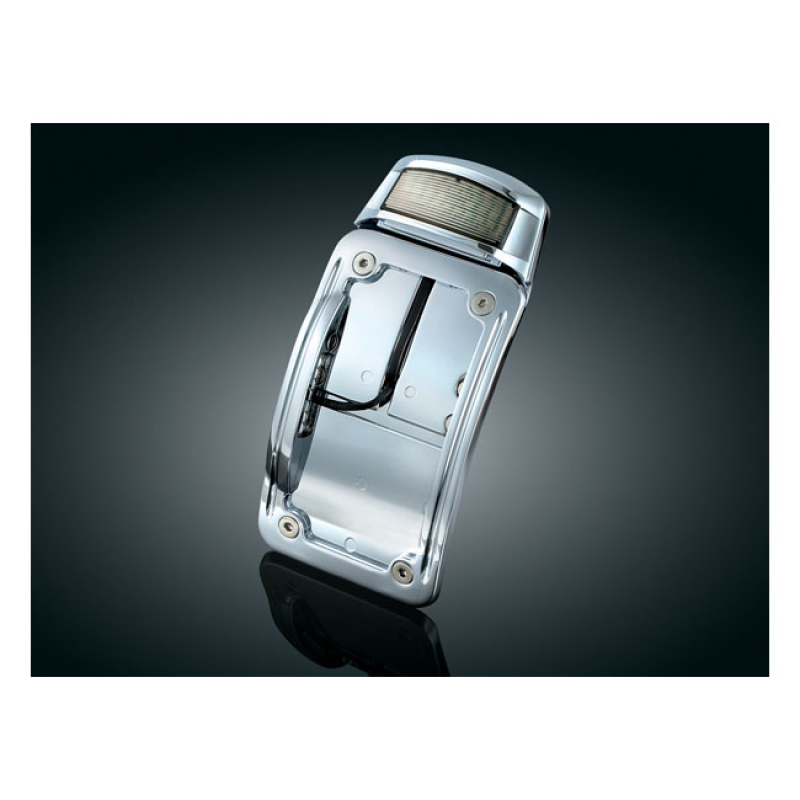 KURYAKYN, CURVED VERTICAL SIDE MOUNT LICENSE PLATE HOLDER 541760