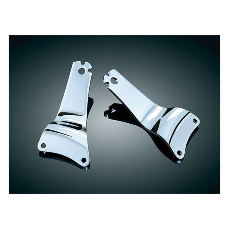 KURYAKYN, MOUNT BRACKETS FOR MULTI-PURPOSE BACKREST CHROME. FIXED MOUN 542319
