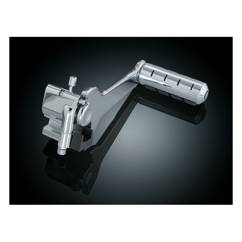 KURYAKYN, ADJUSTABLE TOURING PASSENGER PEGS. CHROME 544095