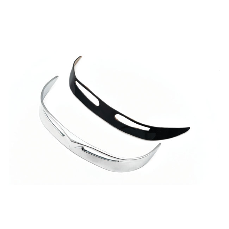 KURYAKYN, FATBOY FRONT FENDER TIP. TRAILING EDGE, CHROME TRAILING EDGE 544348