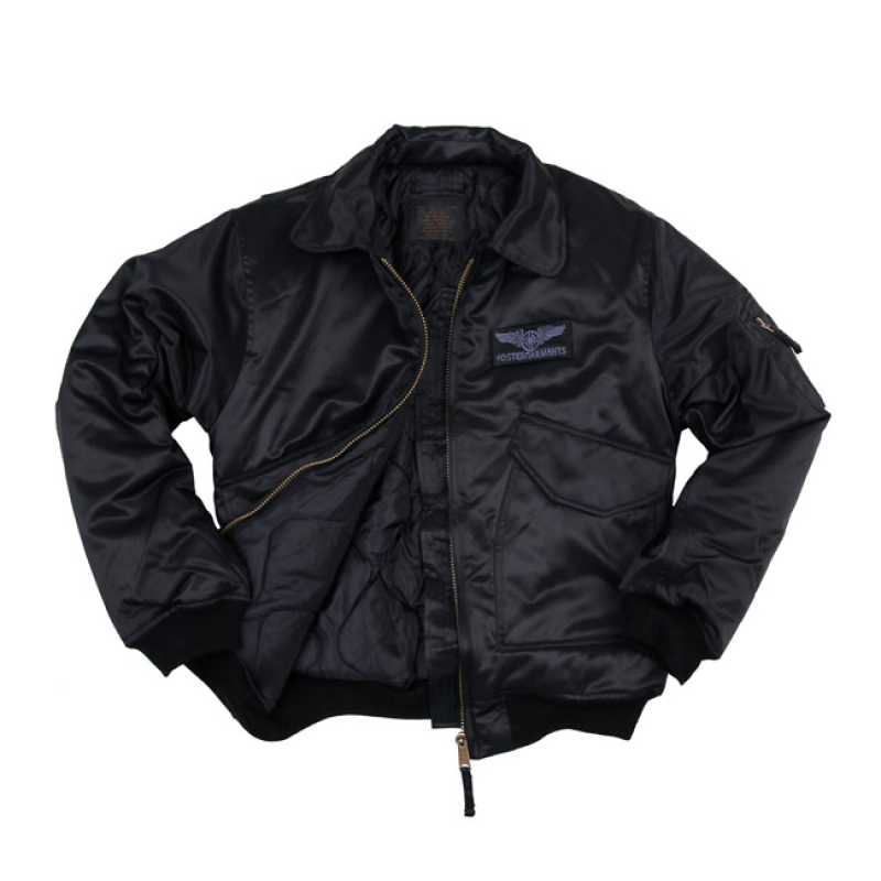 HEAVY CWU JACKET BLACK 55% NYLON; 45% COTTON 545563