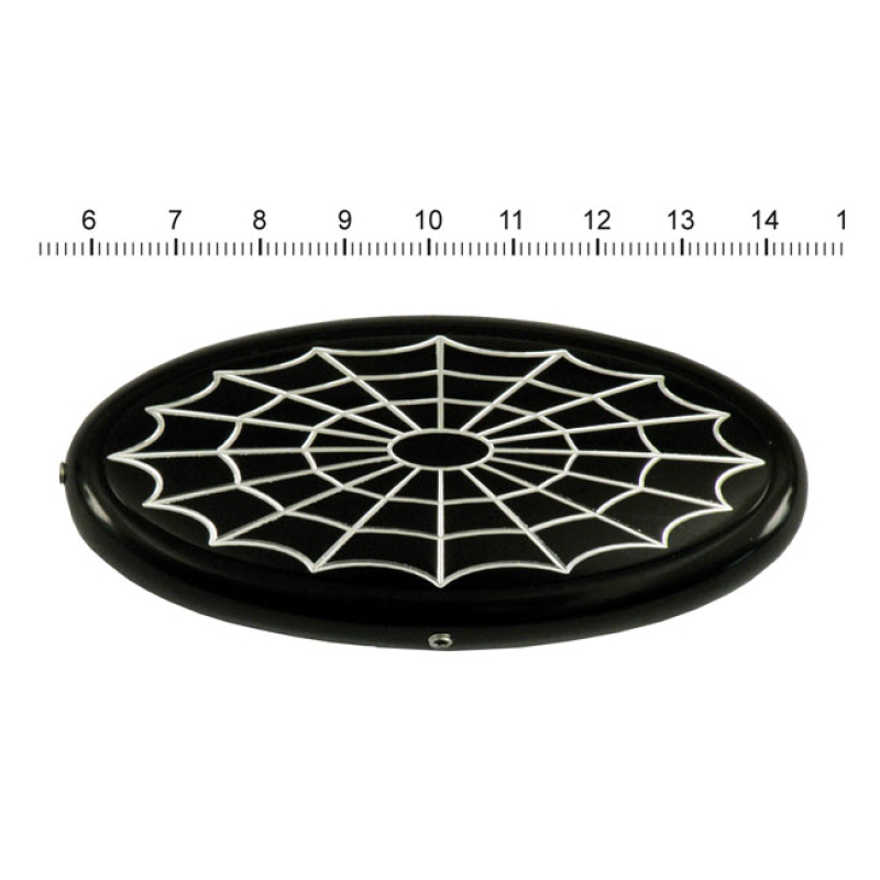 REBUFFINI, SPIDER MASTER CYLINDER COVER. BLACK 546736