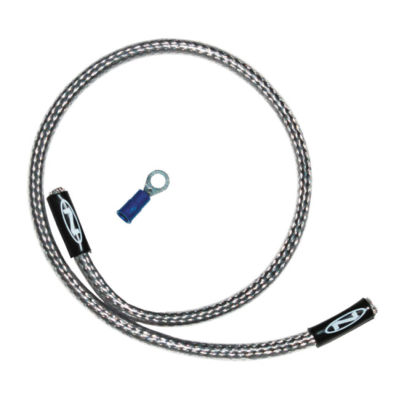NAMZ, OIL PRESSURE HARNESS COVER. BRAIDED STEEL, 18&quot; THE ORIGINAL OIL 548106