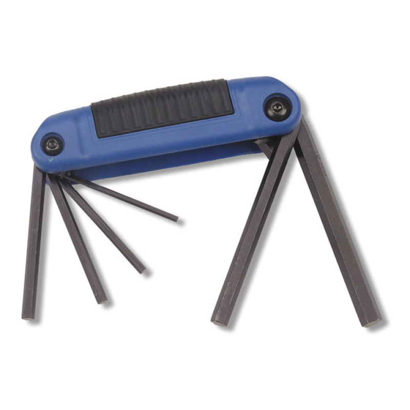 CRUZTOOLS, FOLDING ALLEN (HEX) WRENCH METRIC 550104