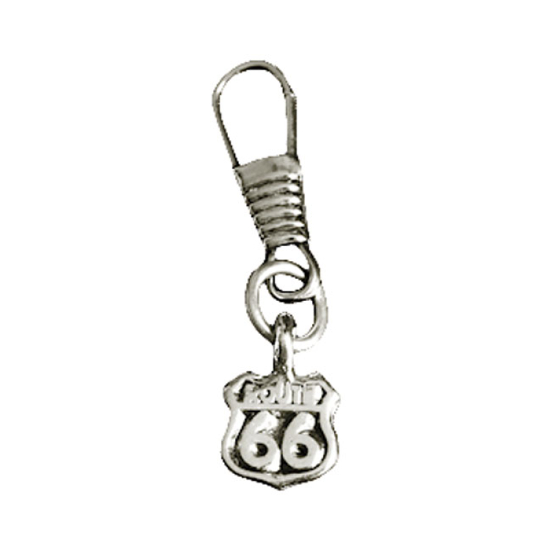 ROUTE 66 ZIPPER PULL 550607