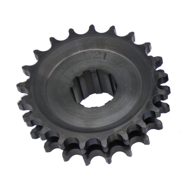 EV INDUSTRIES, POWER DRIVE SOLID STEEL MOTOR SPROCKET. 21T. SPROCKET C 552043