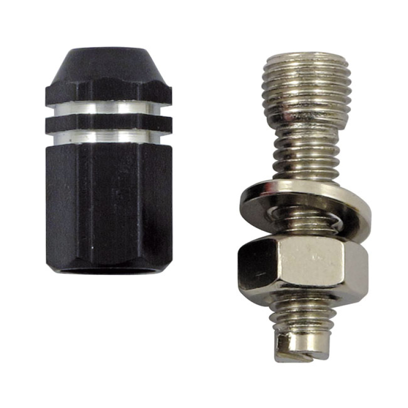 TRIK TOPZ LICENSE PLATE MOUNTS ALLOY TWOTONE HEX STRAIGHT LICENSE PLAT 556002