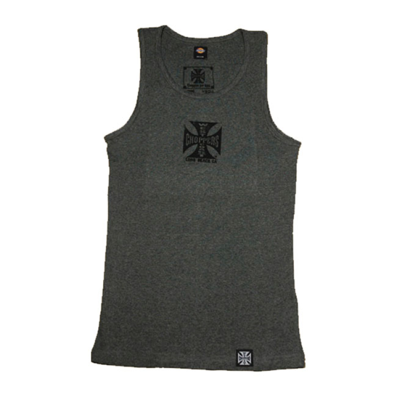 WCC GREY WIFE BEATER TANK TOP, XS 556791