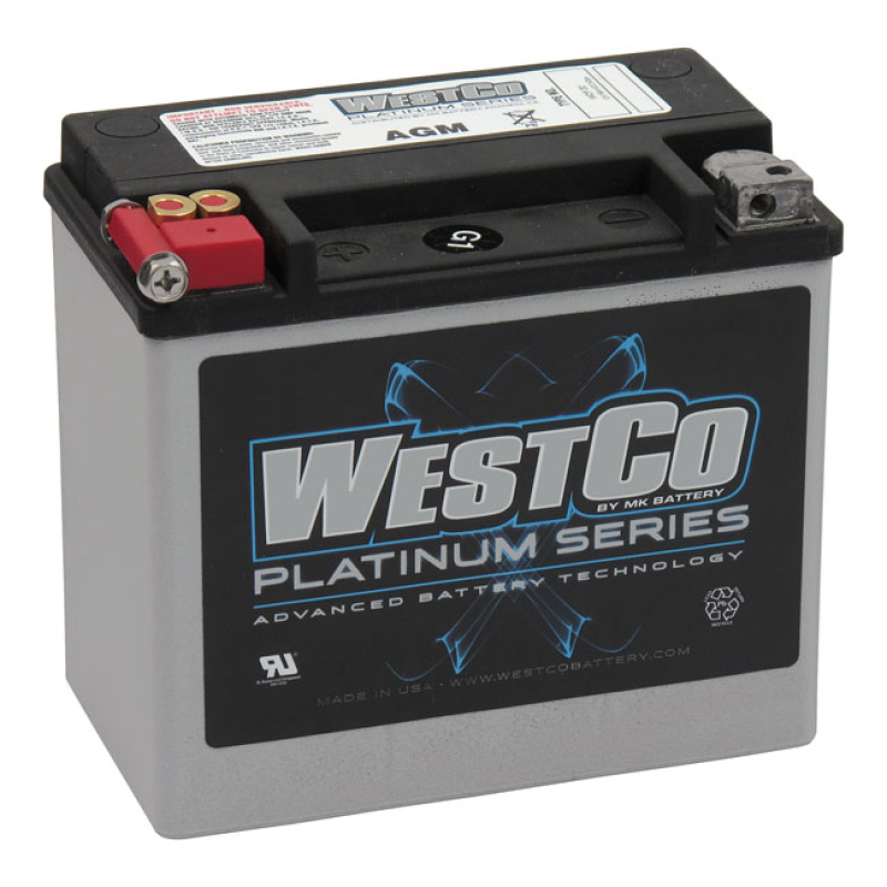 WESTCO, SEALED AGM BATTERY. 12V, 19AH. 325CCA HIGH QUALITY AGM (ABSORB 558012