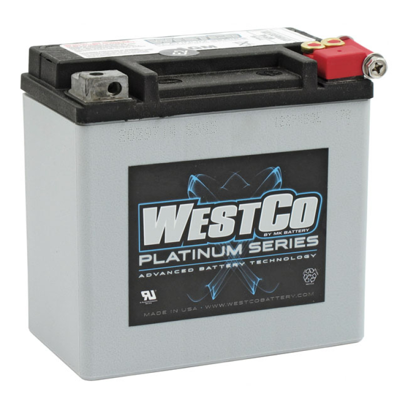 WESTCO, AGM BATTERY. 12V, 12AH 200CCA 558016