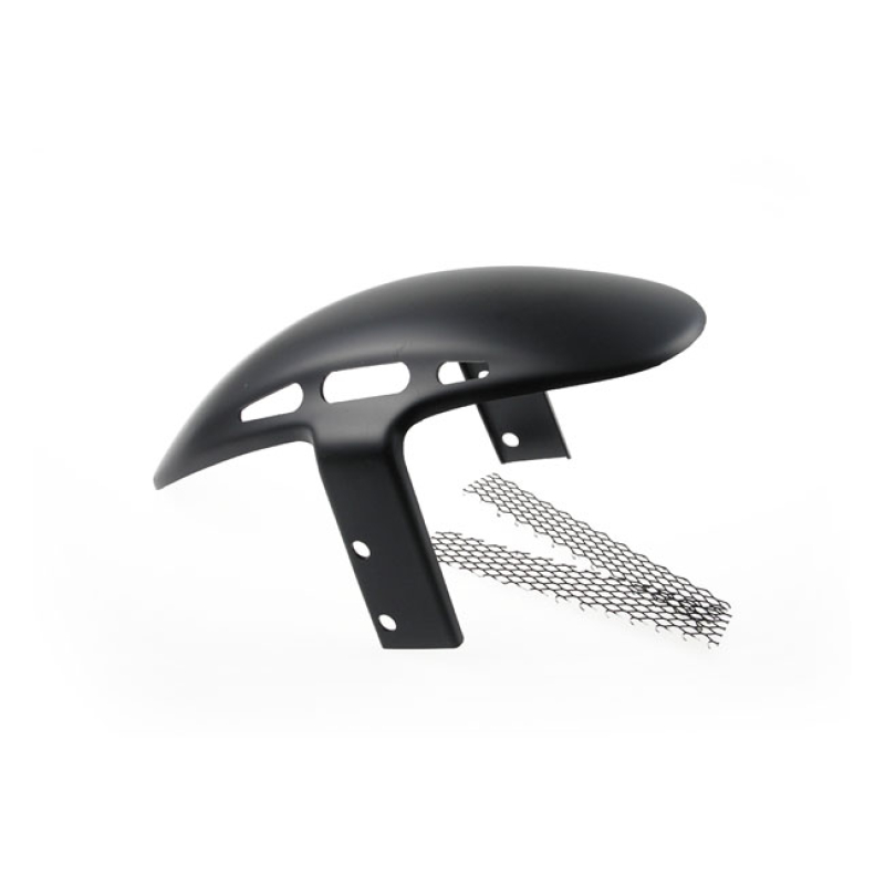 CULT-WERK, FRONT FENDER 'CUSTOM V2'. MATTE BLACK UNPAINTED MATTE BLACK 558625