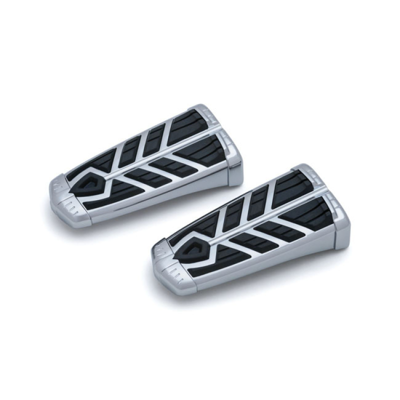 KURYAKYN, SPEAR FOOT PEGS. CHROME 558862