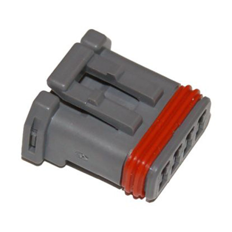 NAMZ, MX-1900 4-POSITION GRAY SOCKET HOUSING REQUIRES 4 FEMALE TERMINA 559254