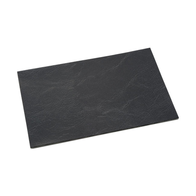 SEAT REPAIR PATCH, SELF-ADHESIVE BLACK. SYNTHETIC LEATHER WITH ACRYLIC 559304