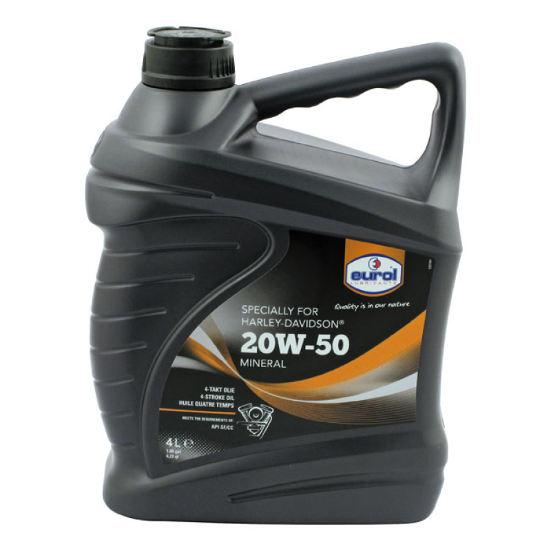 EUROL, MOTOR OIL 20W50 SG/CD MINERAL. 4L MOTOR OIL. HIGH QUALITY MULTI 559436