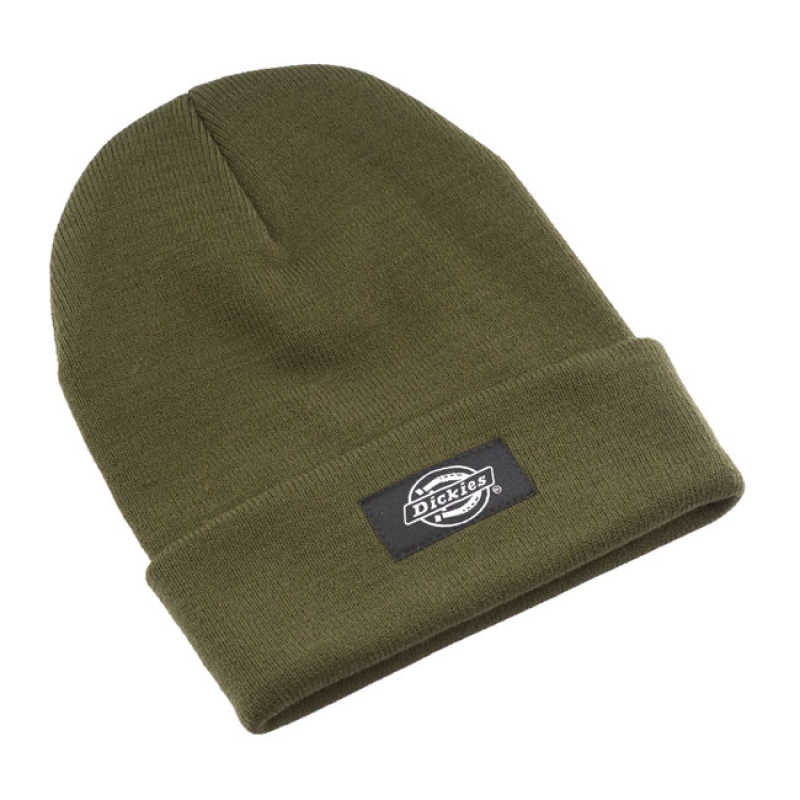 DICKIES YONKERS BEANIE HAT OLIVE GREEN 559855