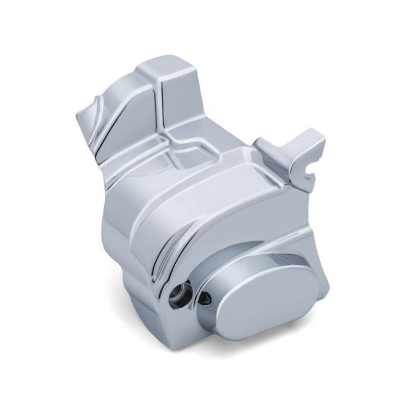 KURYAKYN, PRECISION LOWER FRONT FRAME COVER TOURING. CHROME DIE-CAST A 560318