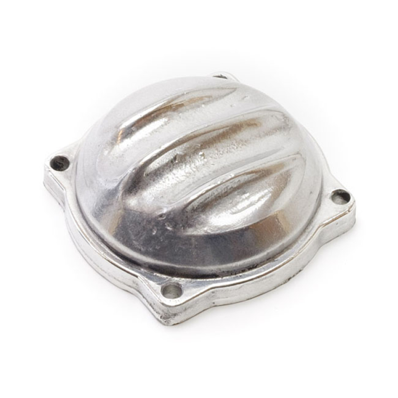 WANNABE CHOPPERS, RIBBED CV CARB TOP COVER. ALU SAND-CAST ALUMINUM; UN 562450