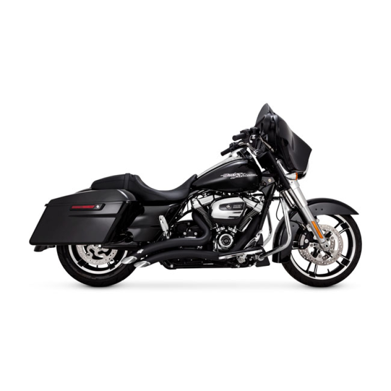 VANCE & HINES, 2-1/2" BIG RADIUS 2-2 EXHAUST. BLACK 562564