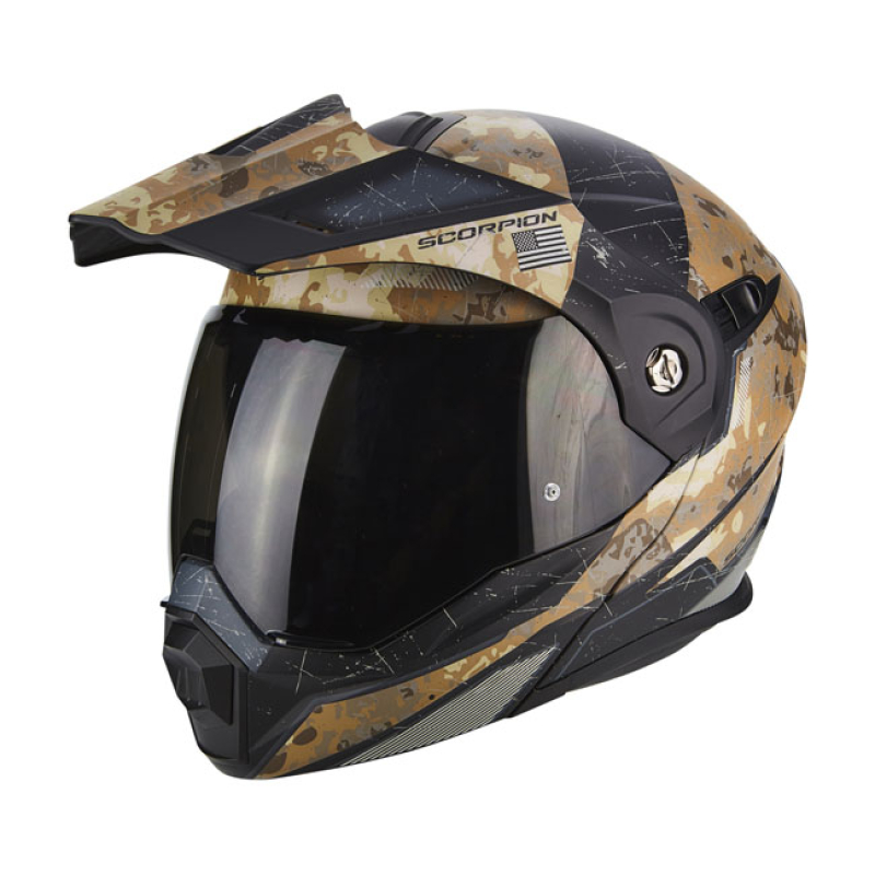 SCORPION ADX-1 BATTLEFLAGE HELMET SAND/SILVER 562864
