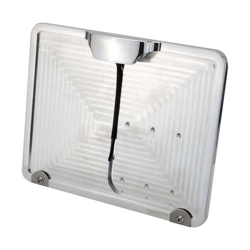 HKC LICENSE PLATE HOLDER - SWITZERLAND POLISHED CLAMP STYLE -  FOR 180 563604