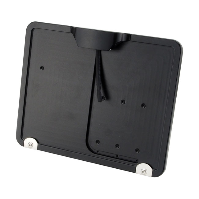 HKC LICENSE PLATE HOLDER - SWITZERLAND BLACK CLAMP STYLE -  FOR 180 X 563605