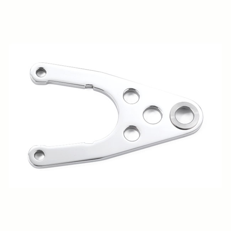 K-TECH, CHOPPER SPROCKET CALIPER BRACKET POLISHED; STAINLESS STEEL; FO 563905