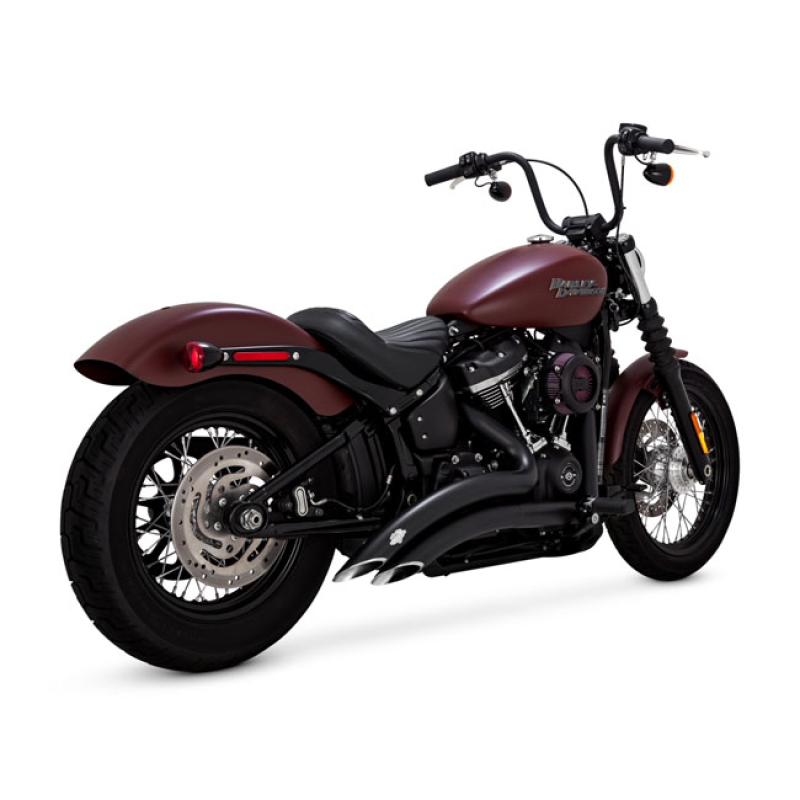 VANCE & HINES, 2-1/2" BIG RADIUS 2-2 EXHAUST. BLACK 565722