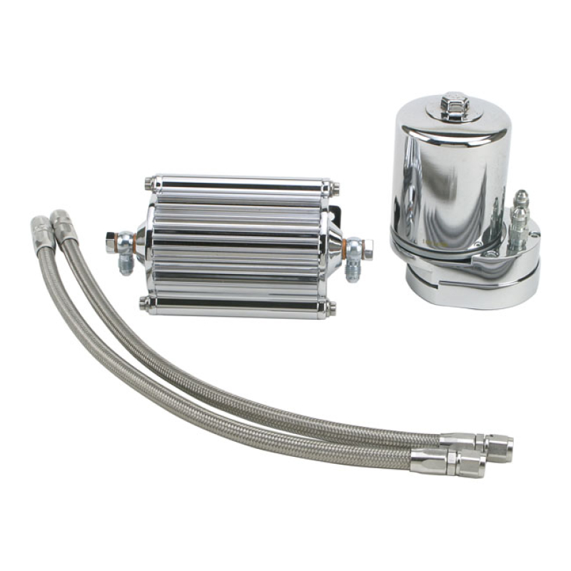 FEULING OIL FILTER COOLER, CHROME 566049
