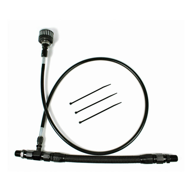 FEULING, OIL TANK BREATHER KIT. BLACK. TOURING BLACK CAP. TOURING MODE 566064