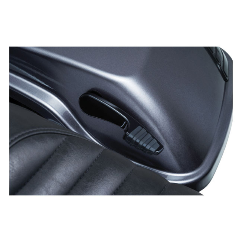 KURYAKYN, QUICK DRAW SADDLEBAG LATCH HANDLES GLOSS BLACK; A380 ALUMINU 567280