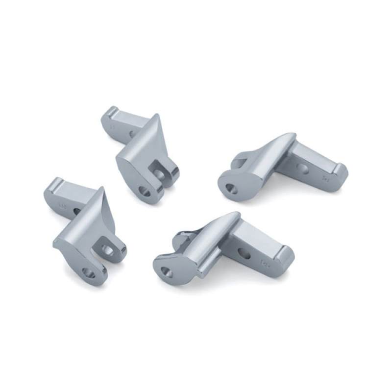 KURYAKYN, RIDER FLOORBOARD RELOCATION BRACKET SET CHROME. OFFSETS FLOO 567592