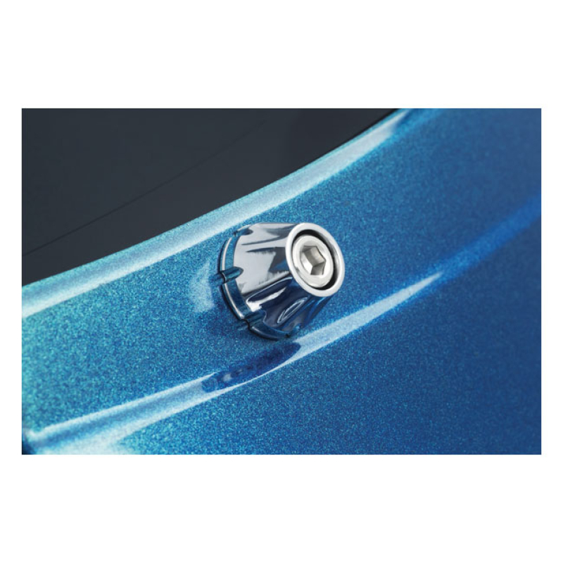 KURYAKYN, DECORATIVE WINDSHIELD SCREWS CHROME 567603