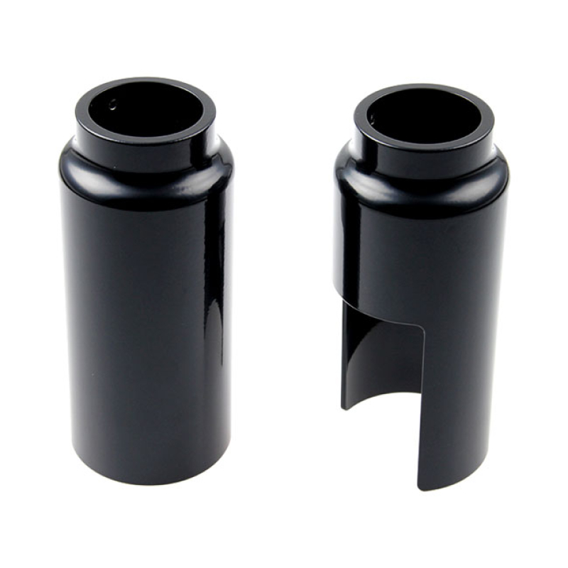 CULT-WERK, 2-PIECE LOWER FORK TUBE COVER KIT, GLOSS BLACK 568381