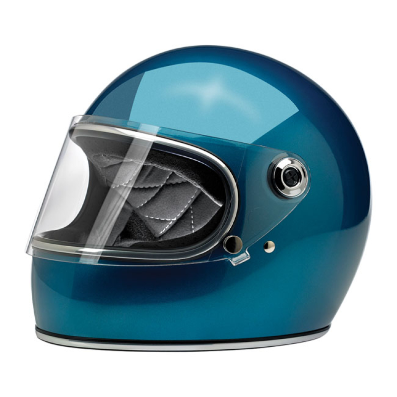 BILTWELL GRINGO S HELMET GLOSS PACIFIC BLUE 569640