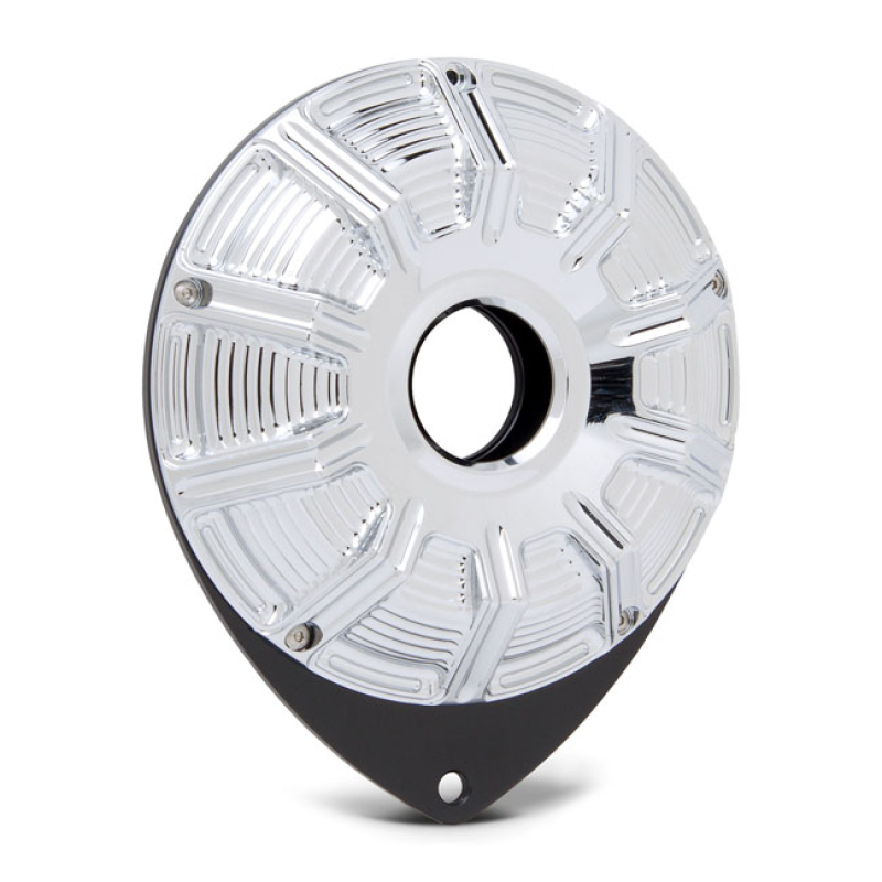 ARLEN NESS, 10-GAUGE IGNITION SWITCH COVER CHROME CHROME PLATED BILLET 569827