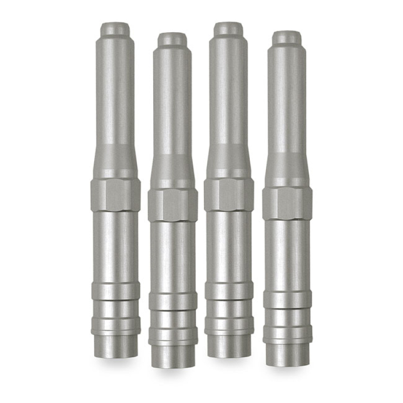 DIPPERT, 91-03 XL ALUMINUM PUSHROD COVER SET. SILVER SILVER ANODIZED. 570003