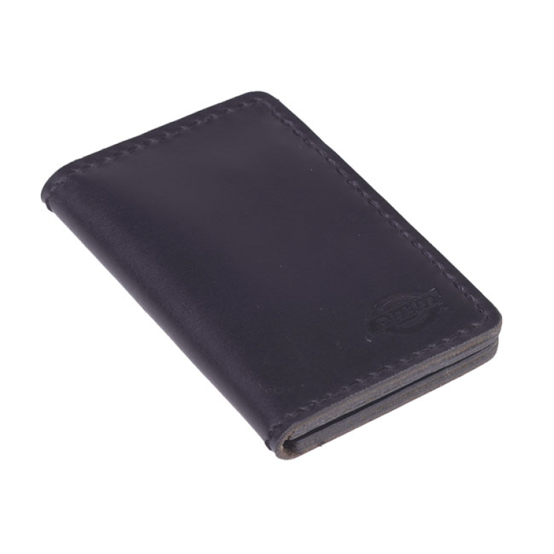 DICKIES LUNENBURG LEATHER CARD HOLDER BLACK 571752