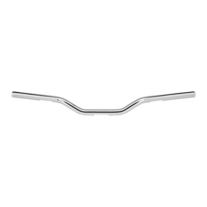 BILTWELL 1" HANDLEBAR TRACKER MID CHROME, TUV APPR. 572220