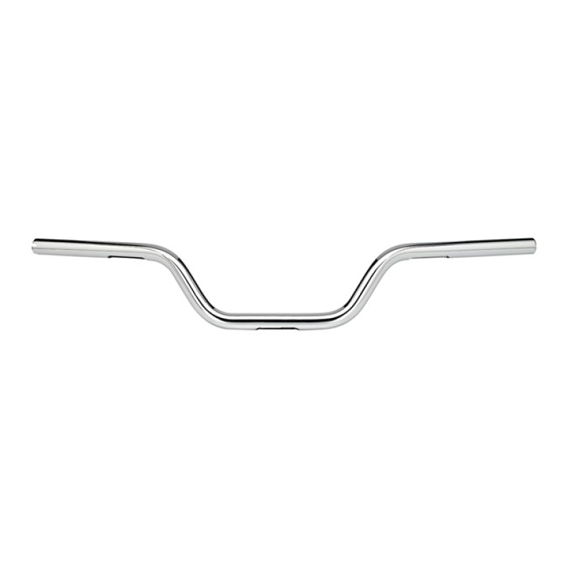 BILTWELL 1" HANDLEBAR TRACKER HIGH CHROME, TUV APPR. 572222