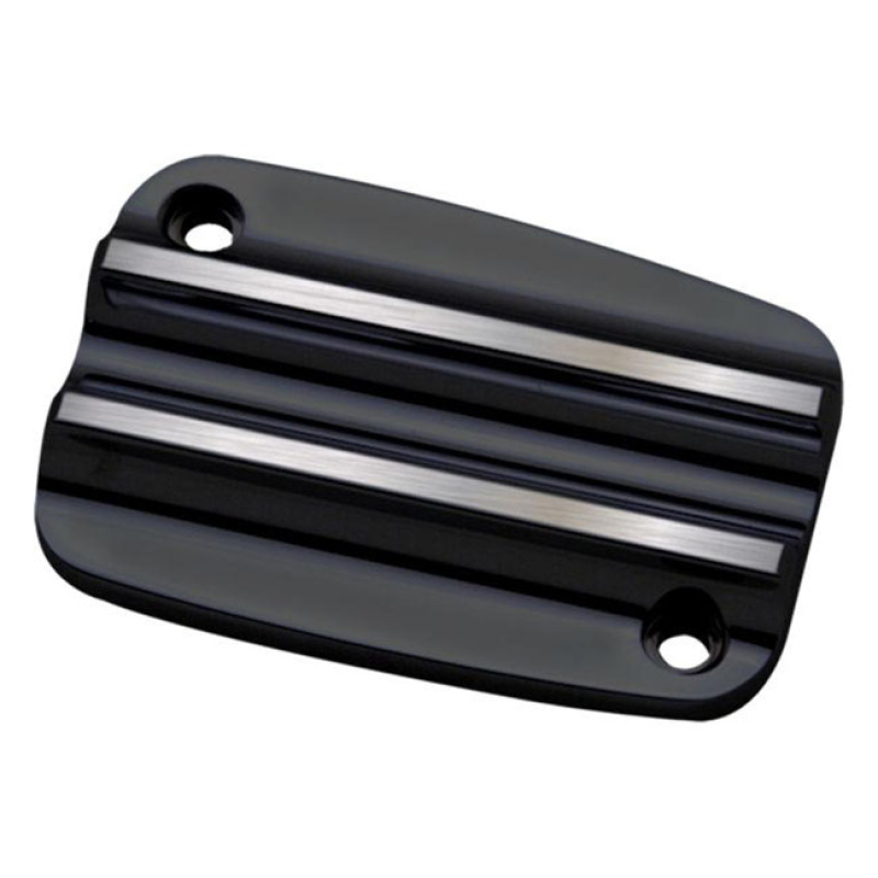 COVINGTONS CLUTCH MASTER CYLINDER COVER FINNED BLACK CNC MACHINED BILL 572231