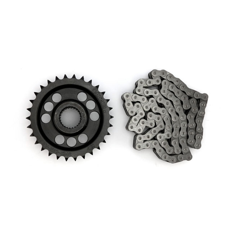 EVOLUTION INDUSTRIES, SOLID MOTOR SPROCKET & CHAIN KIT. 30T -4 TOOTH D 573343