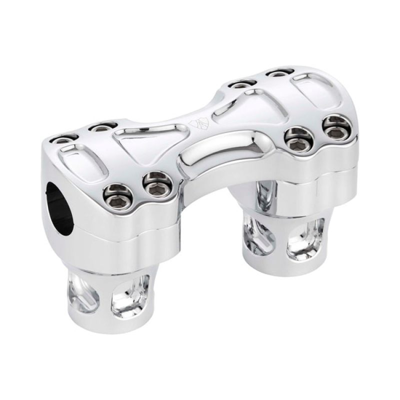 NESS METHOD RISERS 2.5" CHROME 573481